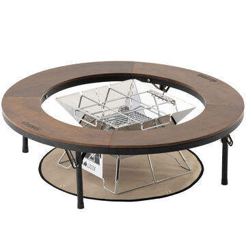 Fire Pit Circle Table L Fireproof & Heat-insulating Sheet,, small image number 4