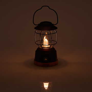 Bamboo Flickering LED Lantern,, small image number 4