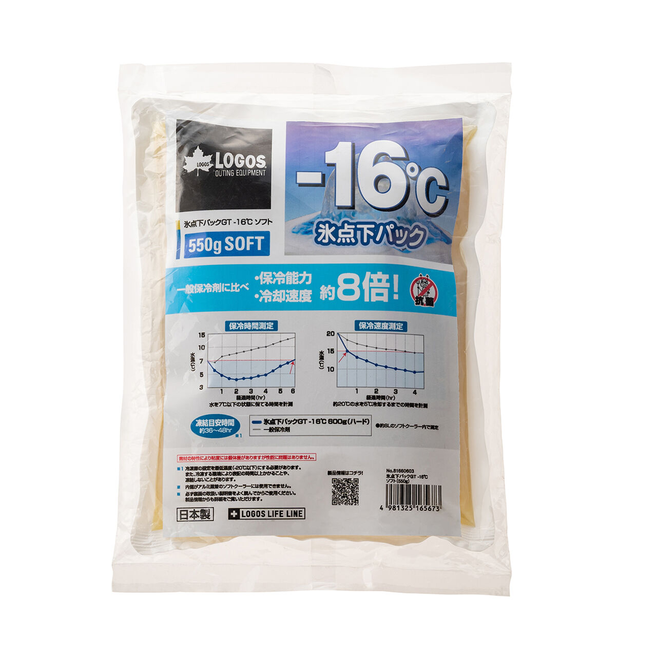 Subzero Pack GT-16℃, Soft 550g,, large image number 1