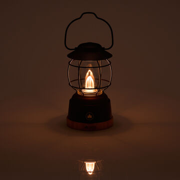 Bamboo Flickering LED Lantern,, small image number 5