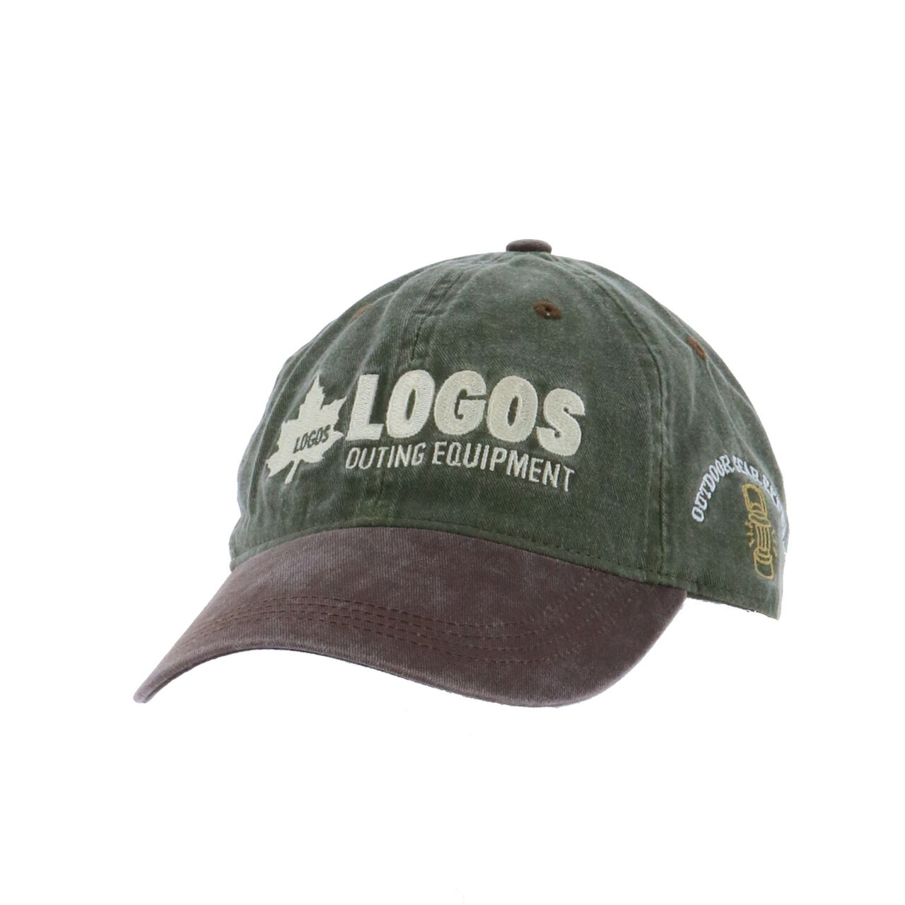 LOGOS CAP,Brown, large image number 0