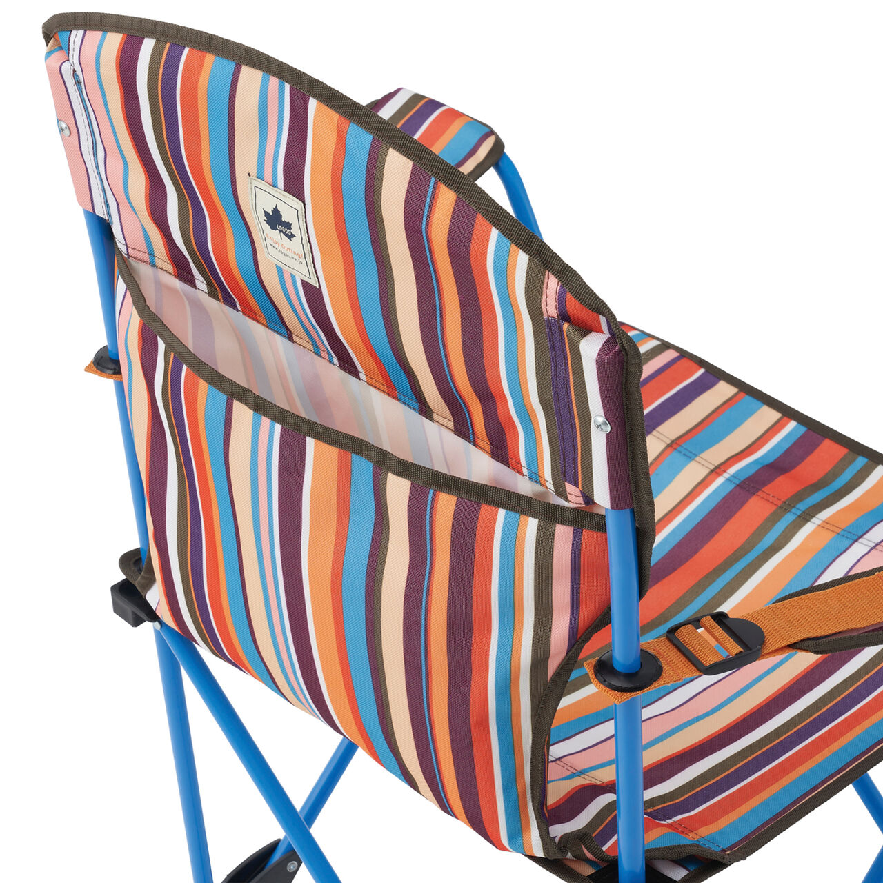ROSY Recliner Chair-BB (Orange Stripe),, large image number 5