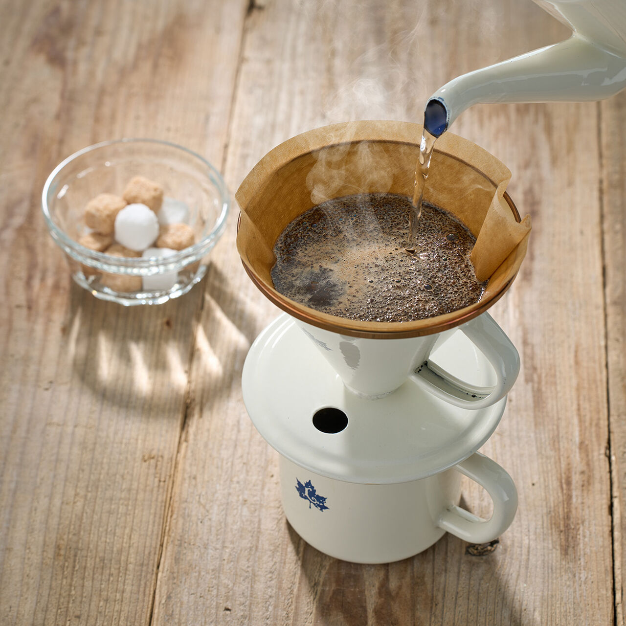 Enamel Coffee Dripper,, large image number 3