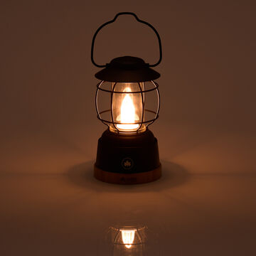 Bamboo Flickering LED Lantern,, small image number 3