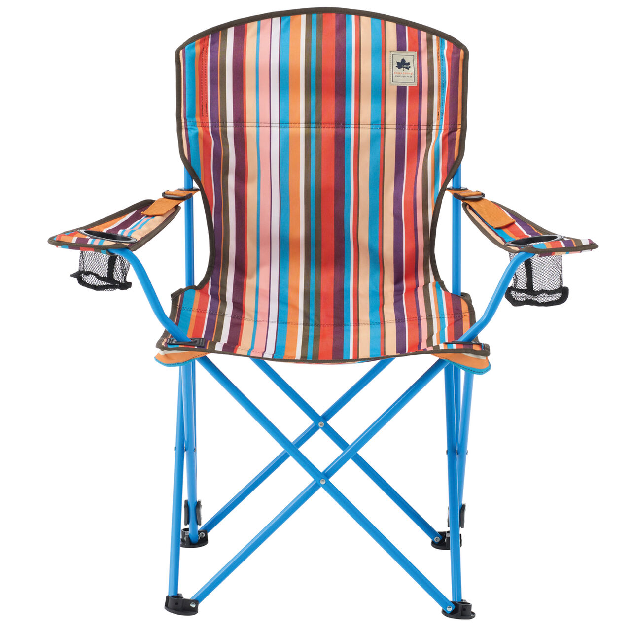 ROSY Recliner Chair-BB (Orange Stripe),, large image number 2