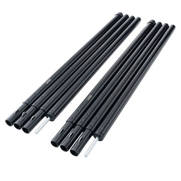 All Black Canopy Pole 180 (Set of 2),, small image number 0